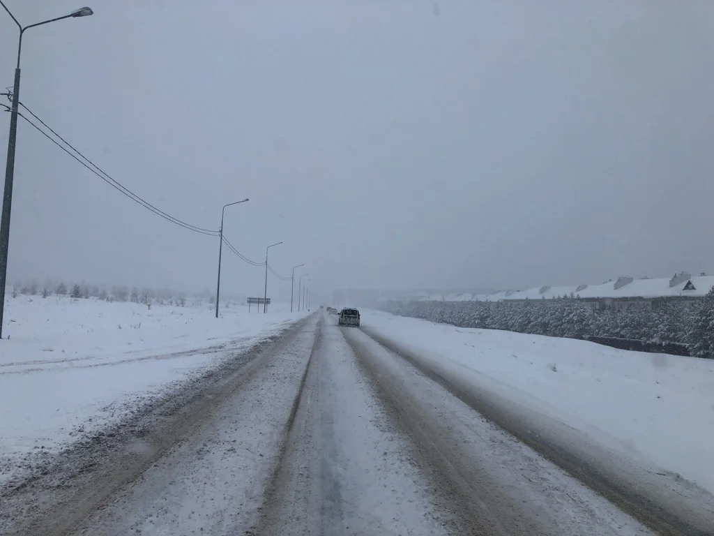 На трассе Уфа - Оренбург ввели ограничение дорожного движения