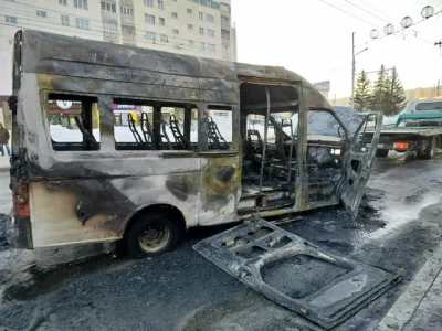 Жителям Стерлитамака рассказали, что делать, если загорелся автобус